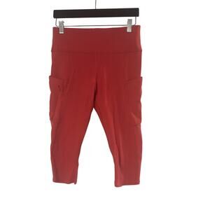 Athleta Capri Leggings | Red | Women’s Medium